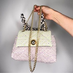 Call It Spring Quilted Multi-patterned Handbag